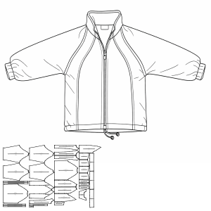 Fashion sewing patterns for UNIFORMS Jackets Jacket 3065